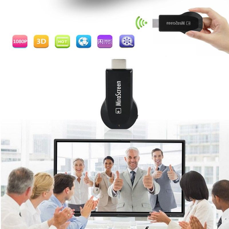 Streaming player HDMI Full HD, Wi-Fi 1.2 GHz, DDR3 128 MB, Linux, Mirascreen - imagine 10